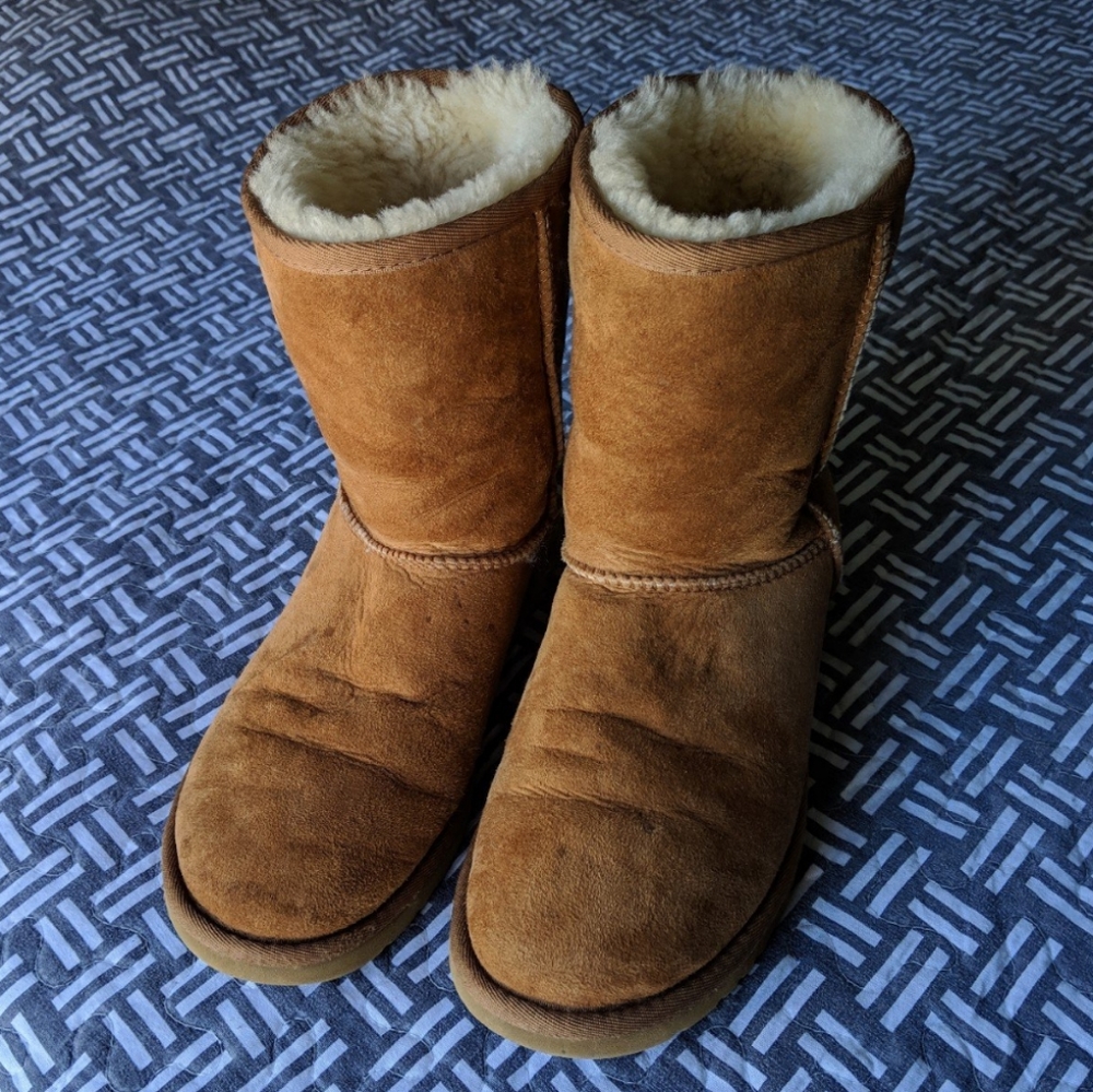 Classic chestnut uggs